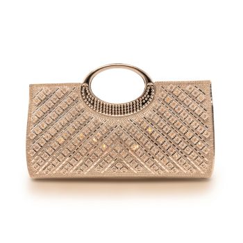 Top Handle Bag with Detachable Chain
