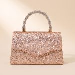 Luxury Glitter Rhinestone Square Dinner Bag | Elegant Fairy Handheld Clutch for Banquets